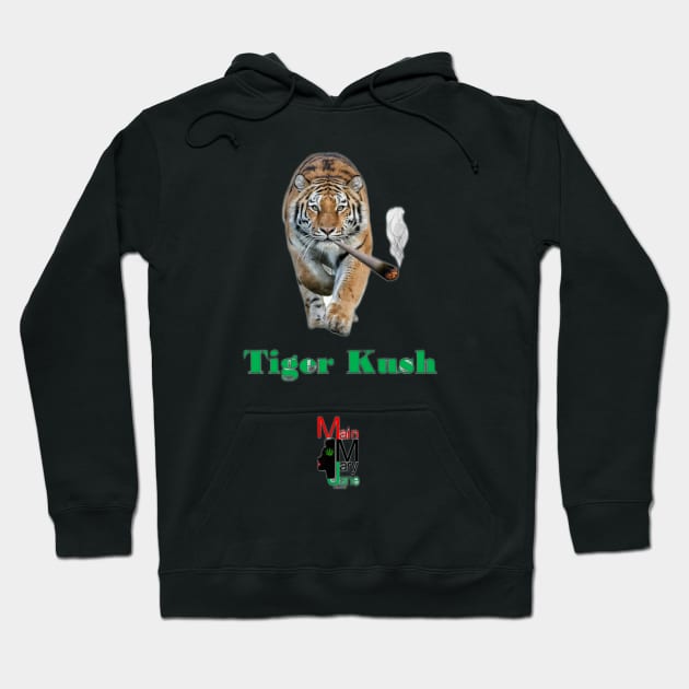 Tiger Kush Hoodie by Main Mary Jane Cannabis Collectibles